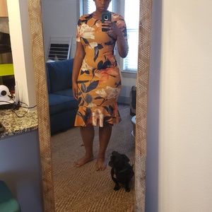 ASOS Floral Midi Dress